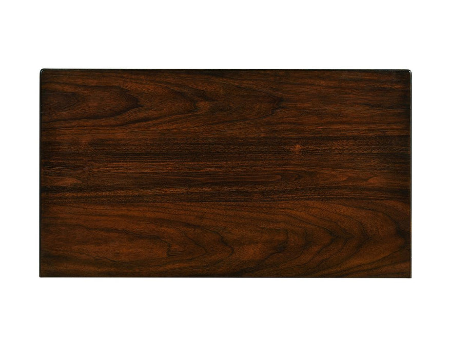 Lexington Furniture Silverado Napa 3 Drawer Nightstand in Dark Wood