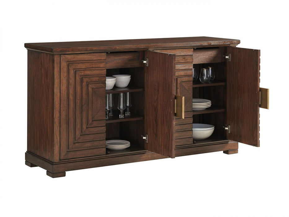 Lexington Furniture Silverado Los Gatos Buffet in Walnut