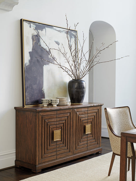 Lexington Furniture Silverado Los Gatos Buffet in Walnut