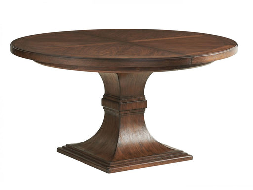 Lexington Furniture Silverado Palo Alto Round Dining Table in Walnut image