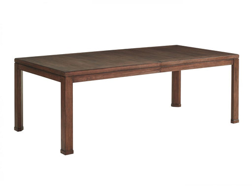 Lexington Furniture Silverado Elk Grove Rectangular Dining Table in Walnut image