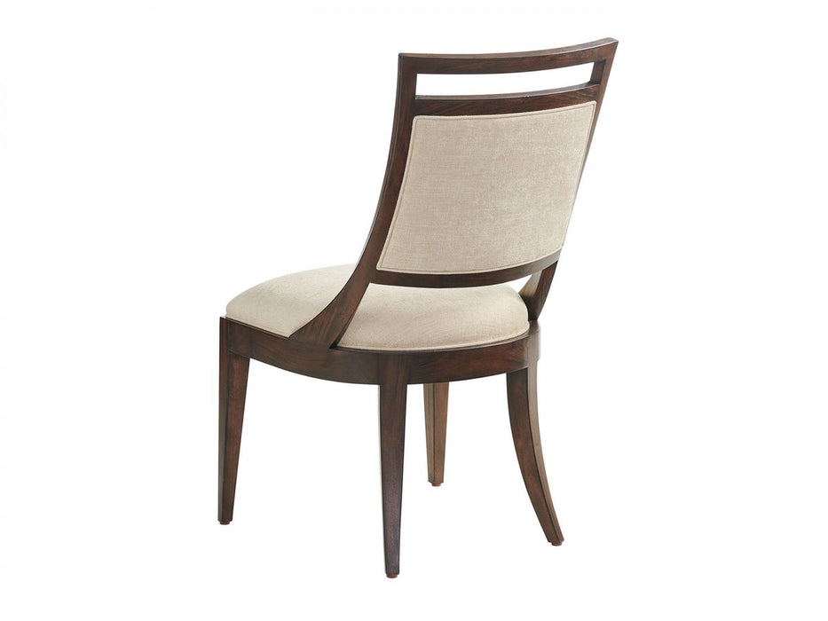 Lexington Furniture Silverado Driscoll Upholstered Side Chair in Walnut (Set of 2)