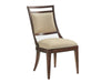 Lexington Furniture Silverado Driscoll Upholstered Side Chair in Walnut (Set of 2) image