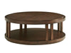 Lexington Furniture Silverado Stinson Round Cocktail Table in Walnut image