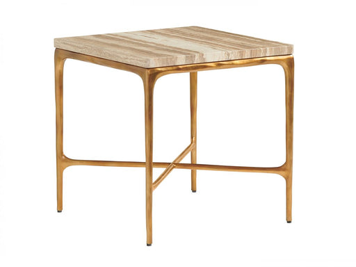 Lexington Furniture Silverado Menlo Park End Table in Brass image