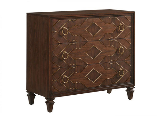Lexington Furniture Silverado Woodland Drawer Hall Chest in Walnut image
