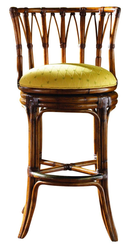 Tommy Bahama Island Estate South Beach Swivel Bar Stool in Macadamia image