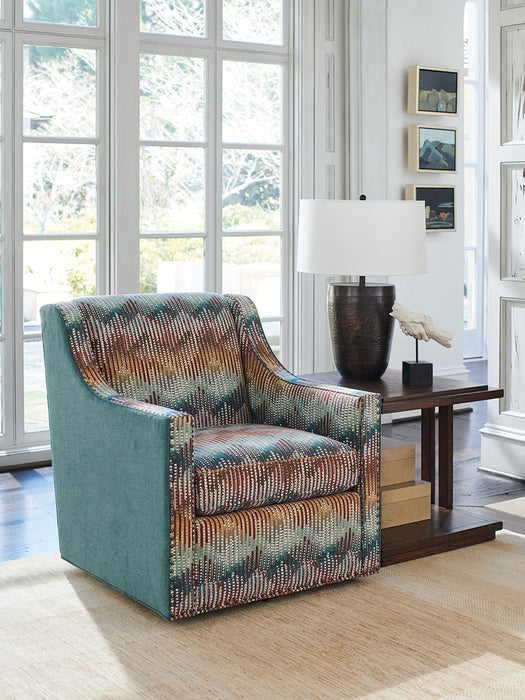 Lexington Furniture Silverado Alvarado Rectangular End Table in Walnut