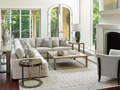 Lexington Laurel Canyon Wetherly Accent Table in Mahogany image