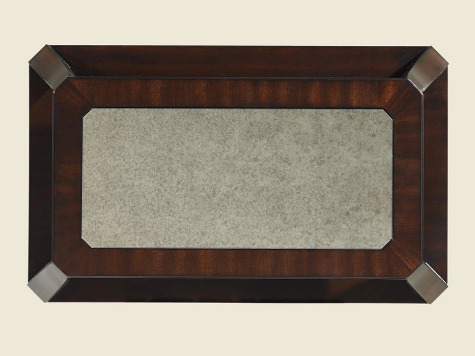 Lexington Furniture Kensington Place Trevor Tiered Nightstand in Brentwood