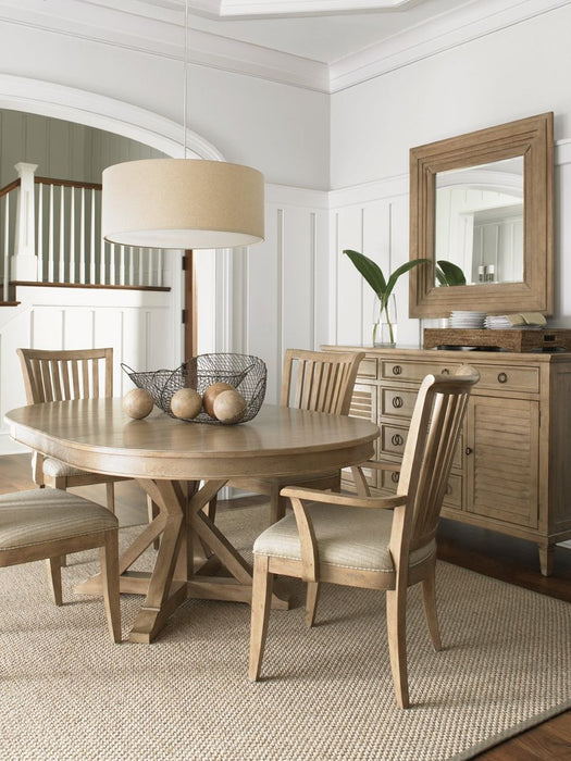 Lexington Monterey Sands Spyglass Mirror in Sandy Brown