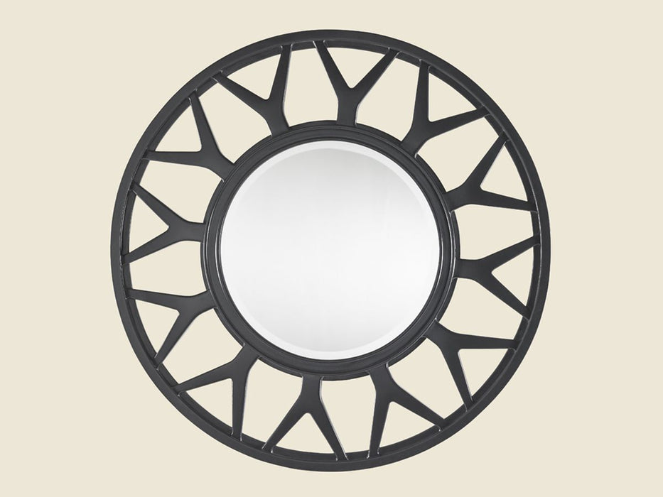 Lexington Furniture Carrera Esprit Round Mirror in Charcoal image
