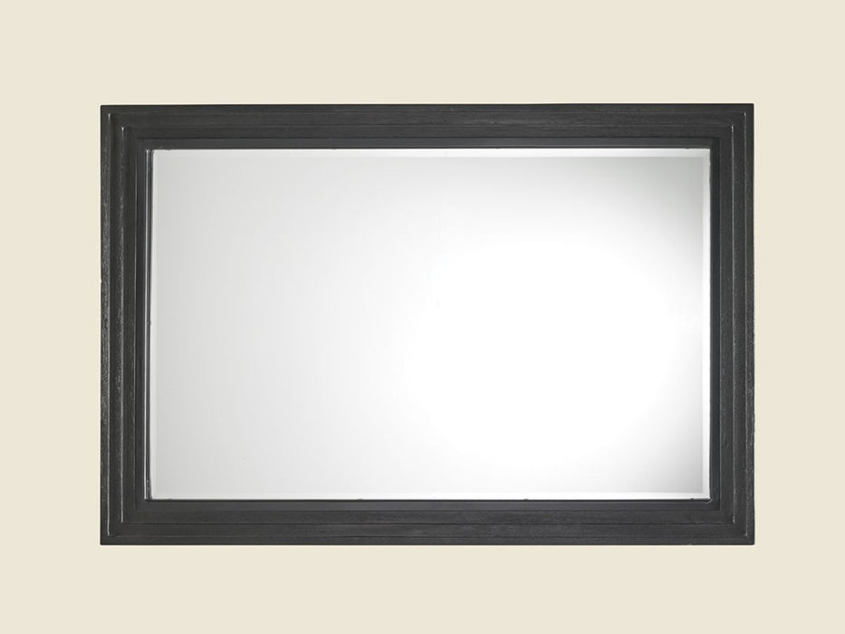 Lexington Furniture Carrera Volante Landscape Mirror in Metallic Gray