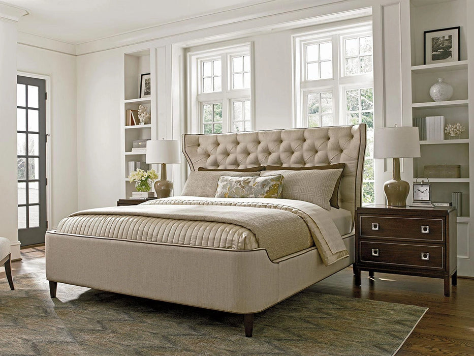 Lexington Furniture MacArthur Park Mulholland Queen Upholstered Platform Bed 0729-133C