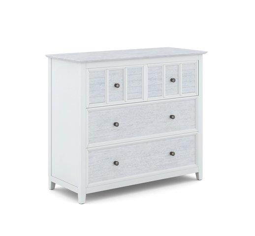 High Tide 4 Drawer Chest In Chalk & White