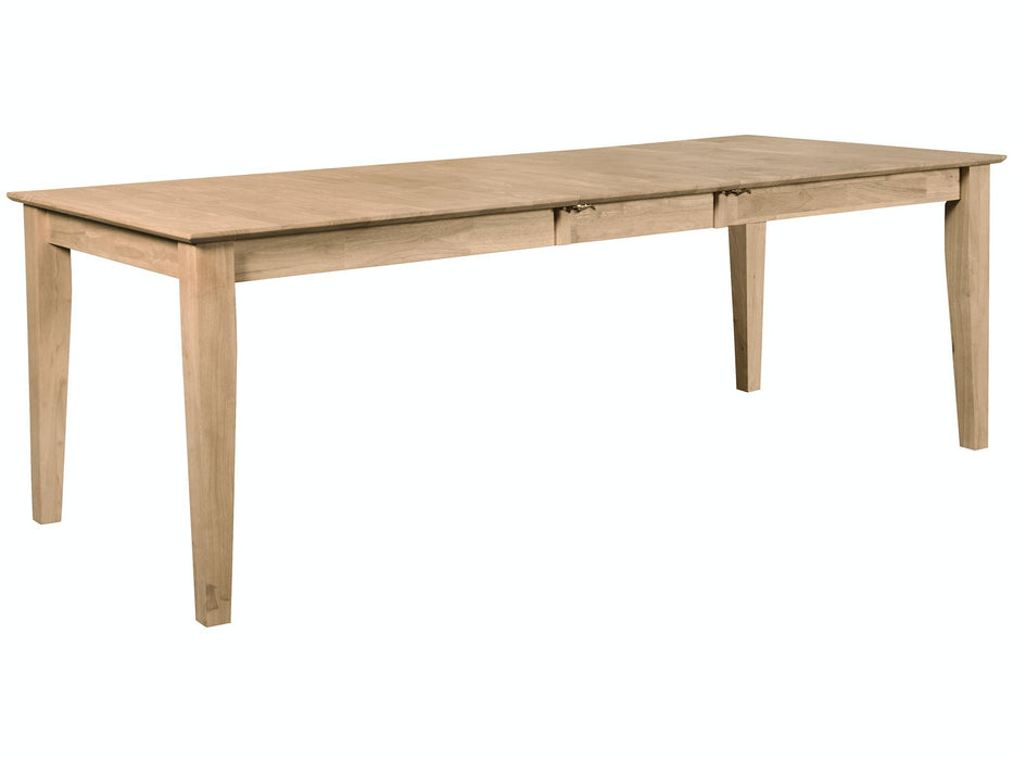 Standard Dining Shaker Extension Table