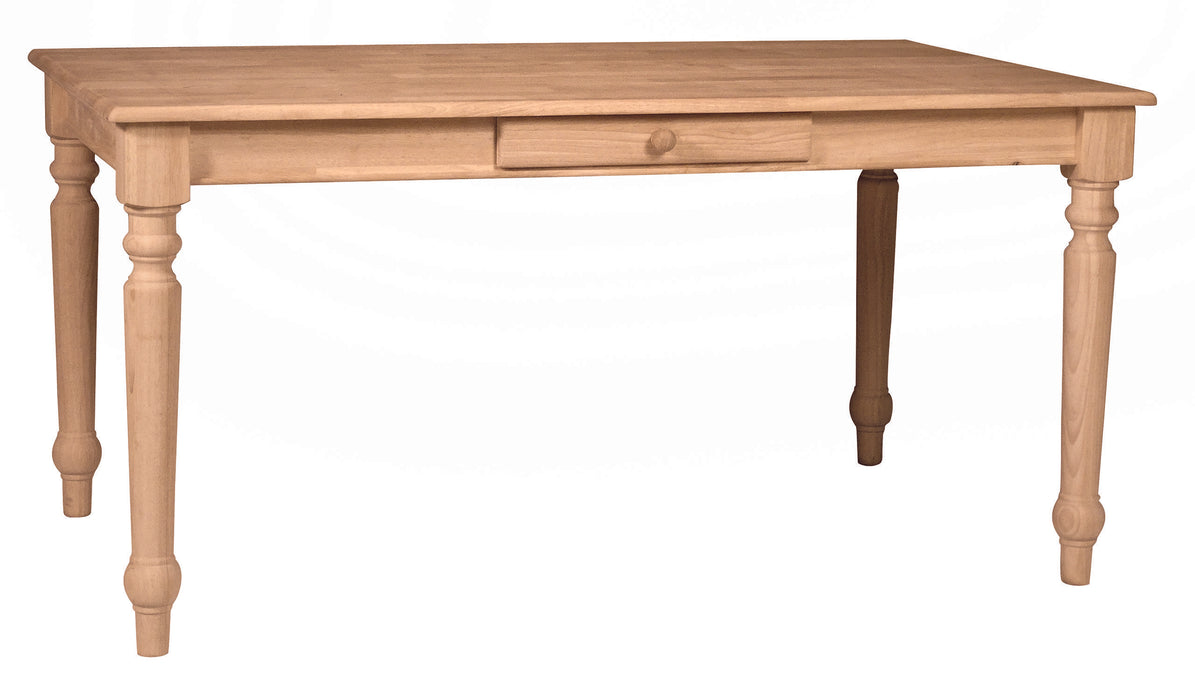 Standard Dining Solid Top Farmhouse Table