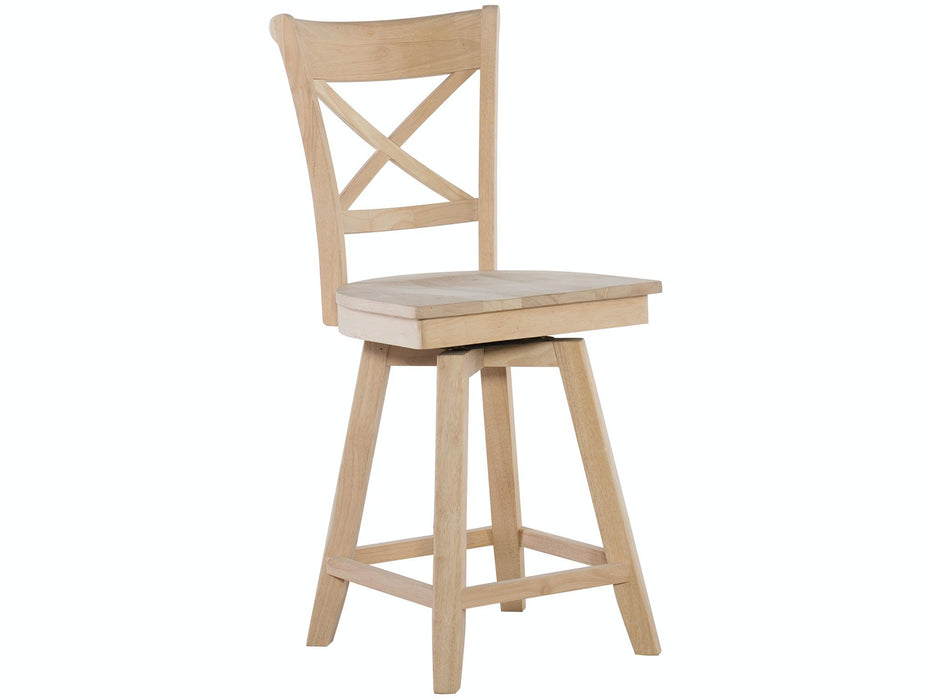 Stools 24" Charlotte Counter Swivel Stool