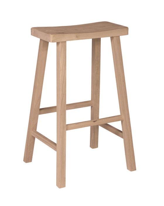 Stools 30" Saddle Seat Bar Stool