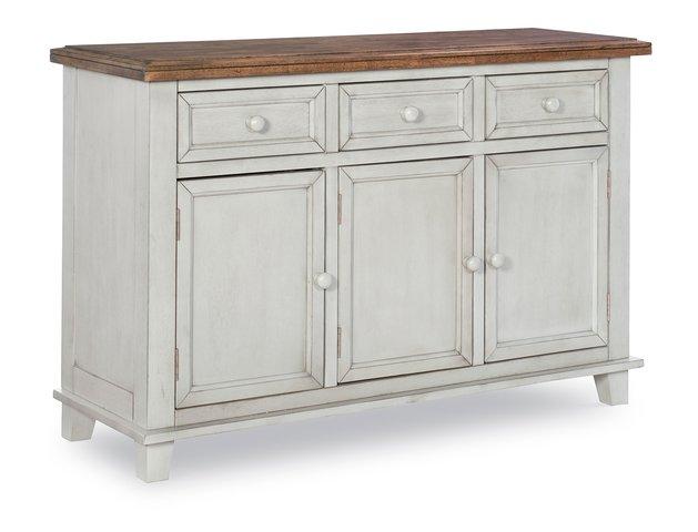 Vista Buffet (Built) In Hickory & Shell