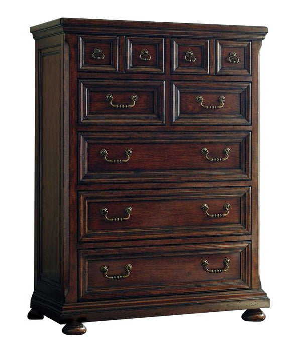 Lexington Coventry Hills Ellington Drawer Chest in Autumn Brown