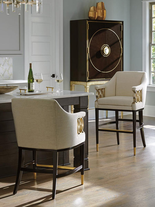 Lexington Furniture Carlyle Hemsley Upholstered Counter Stool (Set of 2)