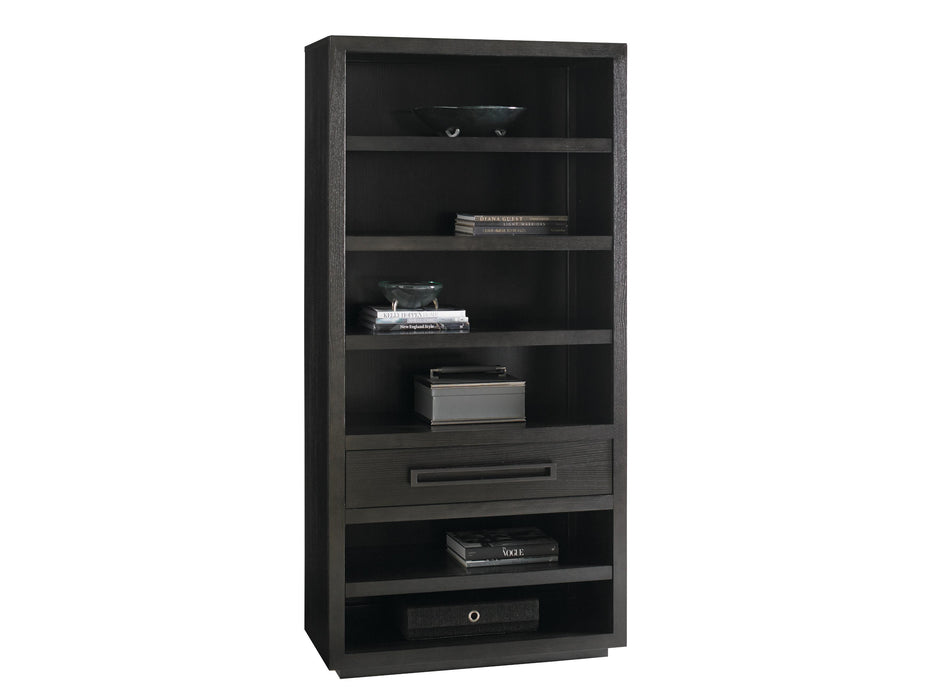 Lexington Furniture Carrera Rossa Bookcase in Carbon Gray
