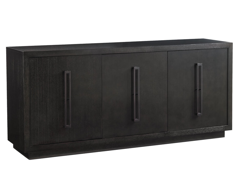 Lexington Furniture Carrera Targa Buffet in Carbon Gray