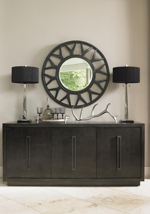 Lexington Furniture Carrera Targa Buffet in Carbon Gray