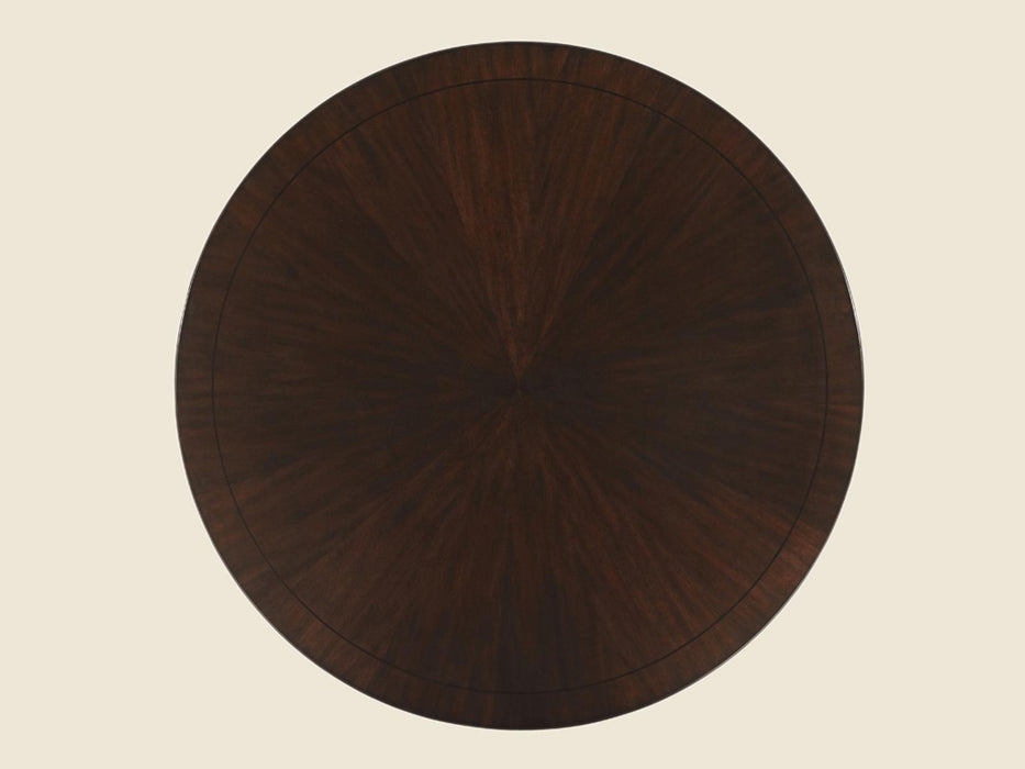 Lexington Furniture Kensington Place Beverly Glen Round Dining Table in Brentwood