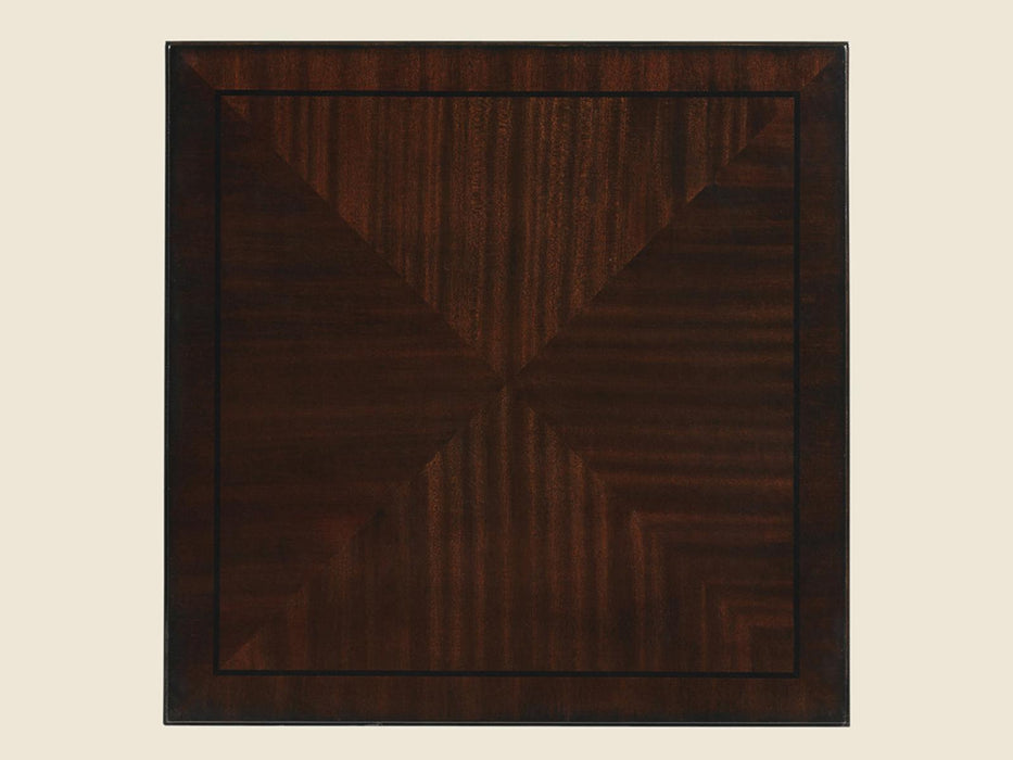 Lexington Furniture Kensington Place Chandler Drawer Lamp Table in Brentwood