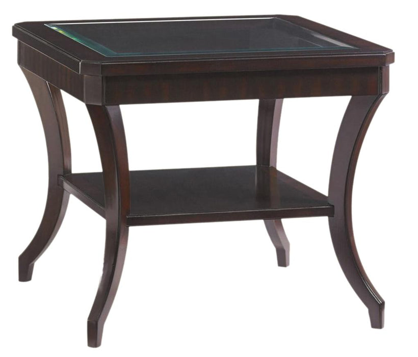 Lexington Furniture Kensington Place Hillcrest Lamp Table in Brentwood