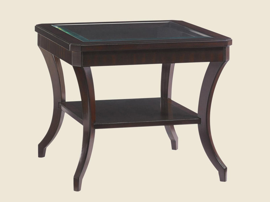 Lexington Furniture Kensington Place Hillcrest Lamp Table in Brentwood