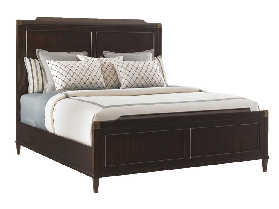 Lexington Furniture Kensington Place Queen Bennington Panel Bed in Brentwood