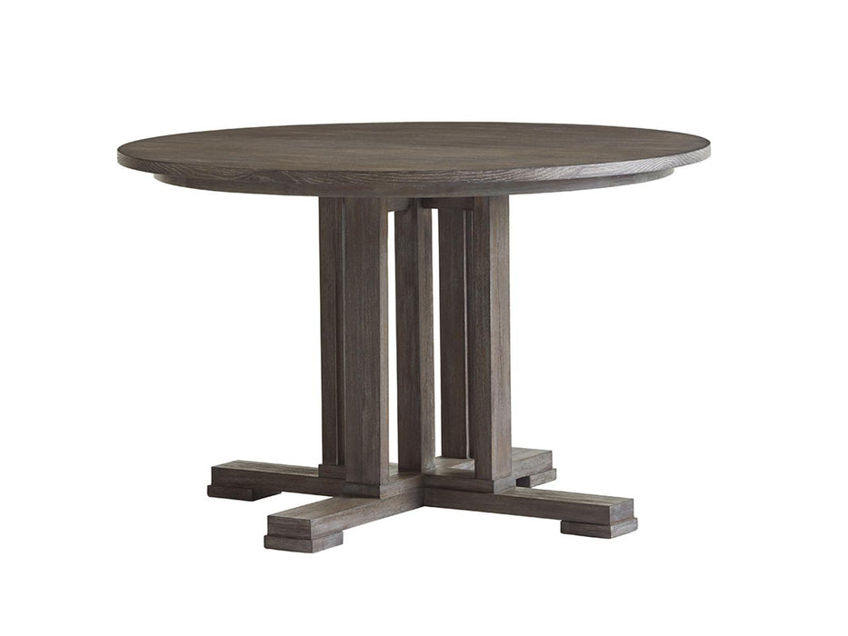 Lexington Furniture Santana Montrose Round Dining Table in Priano