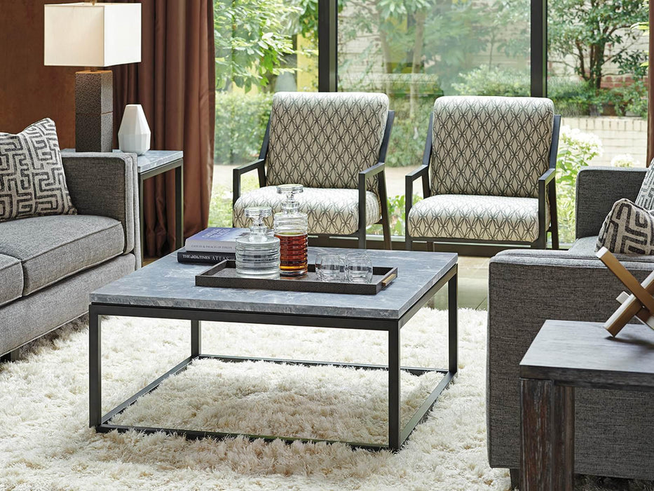 Lexington Furniture Santana Proximity Square Cocktail Table in Priano
