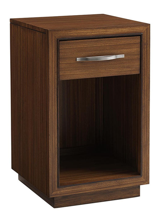 Lexington Kitano Sinclair 1 Drawer Night Table in Taupe