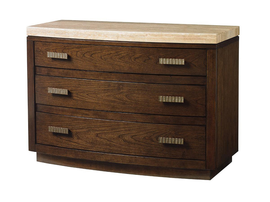 Lexington Laurel Canyon Pershing Bachelor's Chest in Mocha