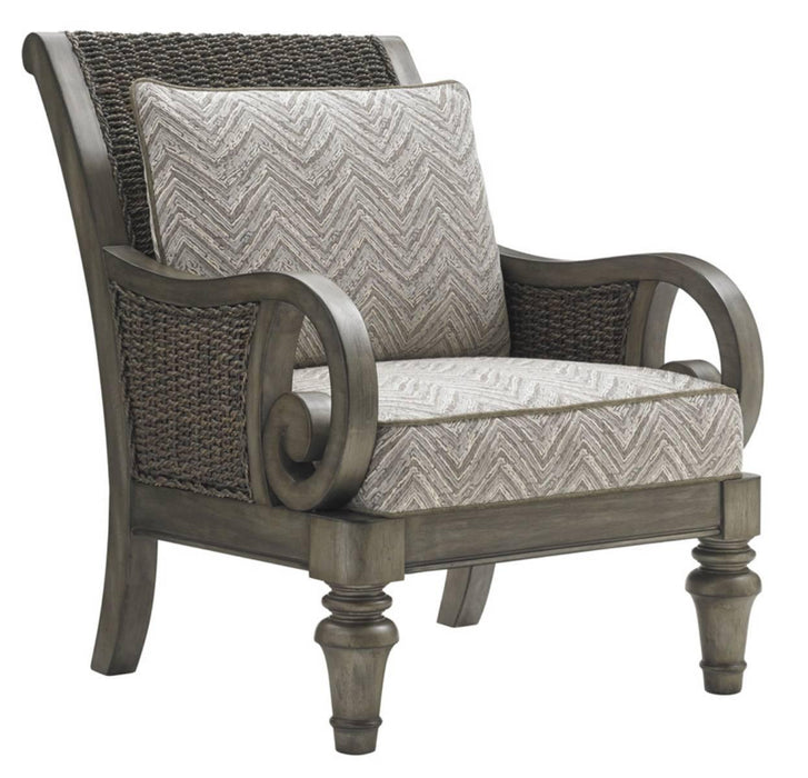 Lexington Oyster Bay Glen Cove Chair in Misty Gray 7704-11