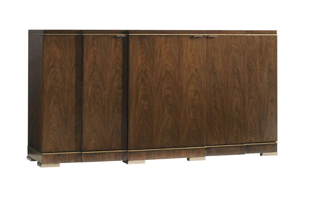 Lexington Tower Place Highland Park Buffet in Walnut Brown Arlington Finish
