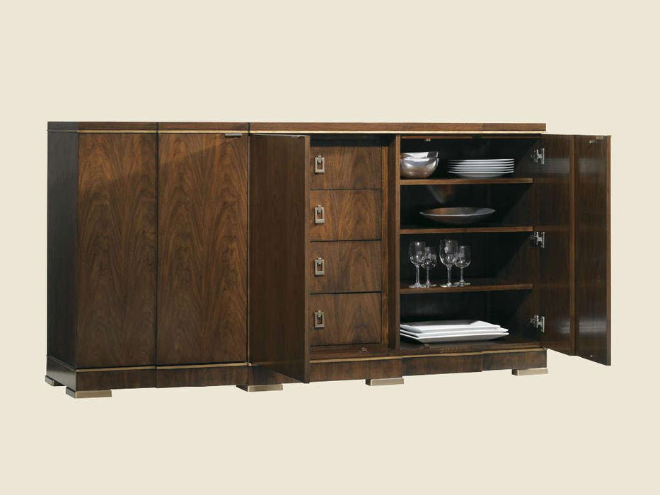 Lexington Tower Place Highland Park Buffet in Walnut Brown Arlington Finish