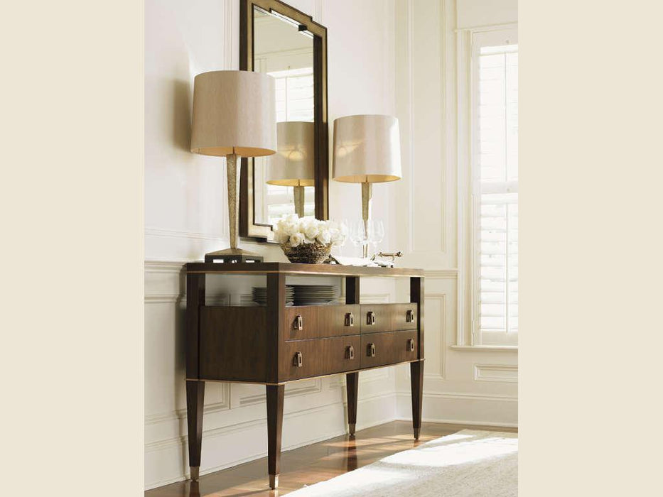 Lexington Tower Place Lake Shore Sideboard in Walnut Brown Arlington Finish