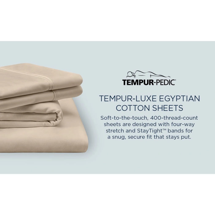 TEMPUR Luxe Egyptian Cotton Sheet Set