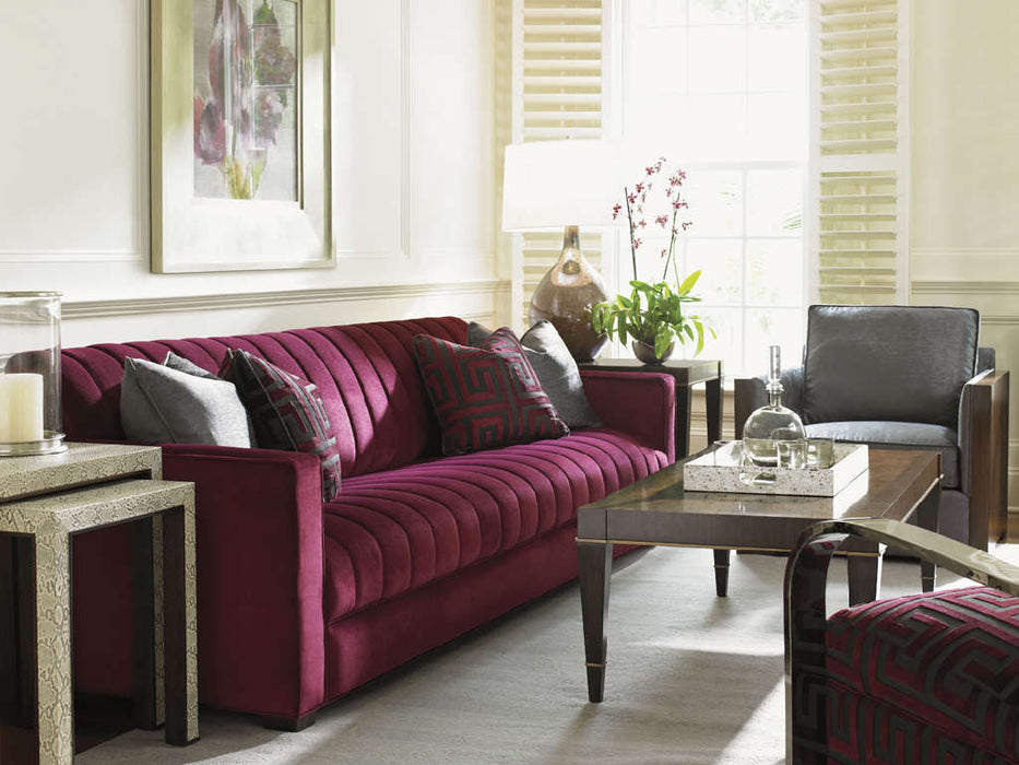 Lexington Tower Place Adler Nesting Tables in Walnut Brown Arlington Finish