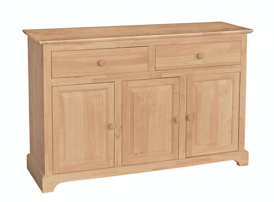 John Thomas Unfinished 3 Door Buffet image