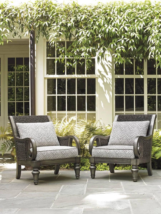 Lexington Oyster Bay Glen Cove Chair in Misty Gray 7704-11