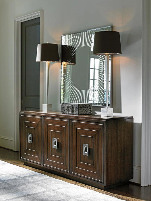 Lexington Furniture MacArthur Park Calliope Square Sunburst Mirror