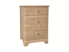 John Thomas Unfinished Jamestown 3-Drawer Night Stand image