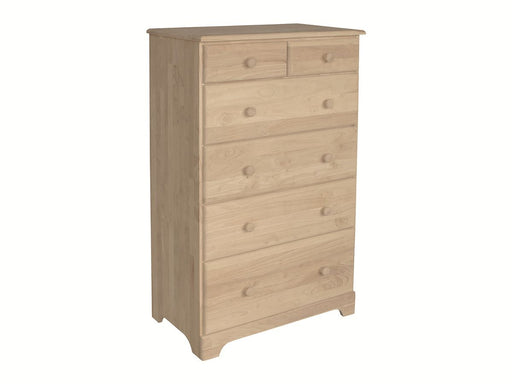 John Thomas Unfinished Jamestown 6-Drawer Chest image