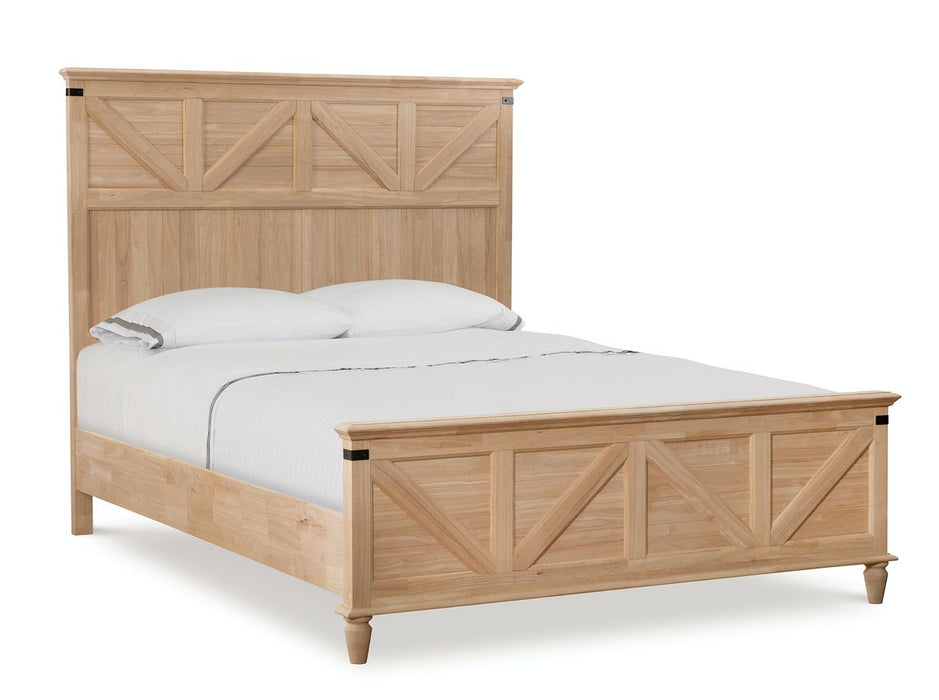 John Thomas Unfinished Rustic Queen Bed image